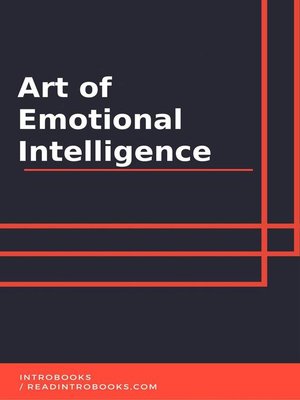 cover image of The Art of Emotional Intelligence